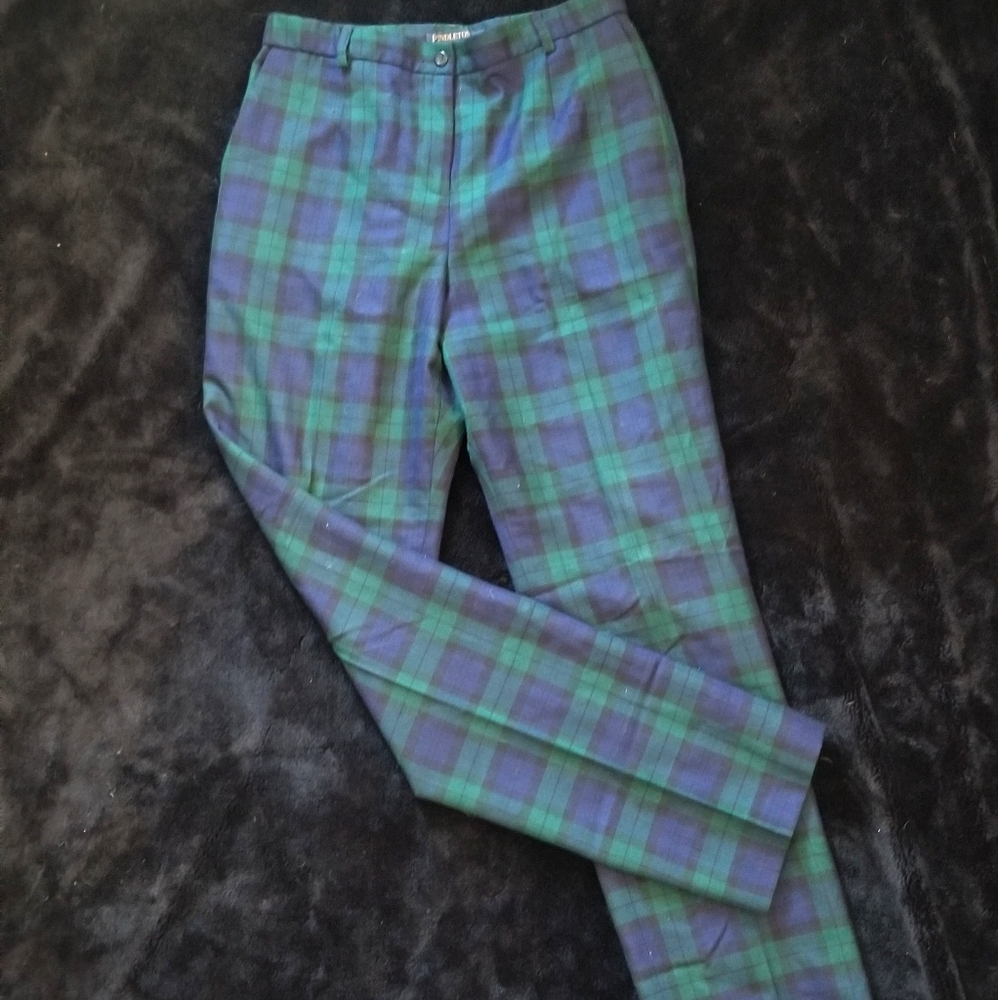 Pendleton Plaid Pants (size 6)